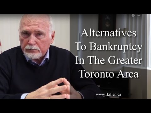 Alternatives To Bankruptcy In The Greater Toronto Area