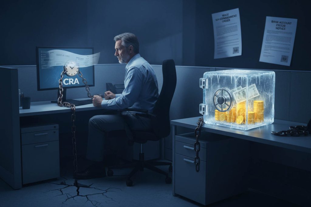 Wage Garnishment and Bank Account Freezes